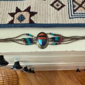 Sterling Silver Southwestern Bracelet